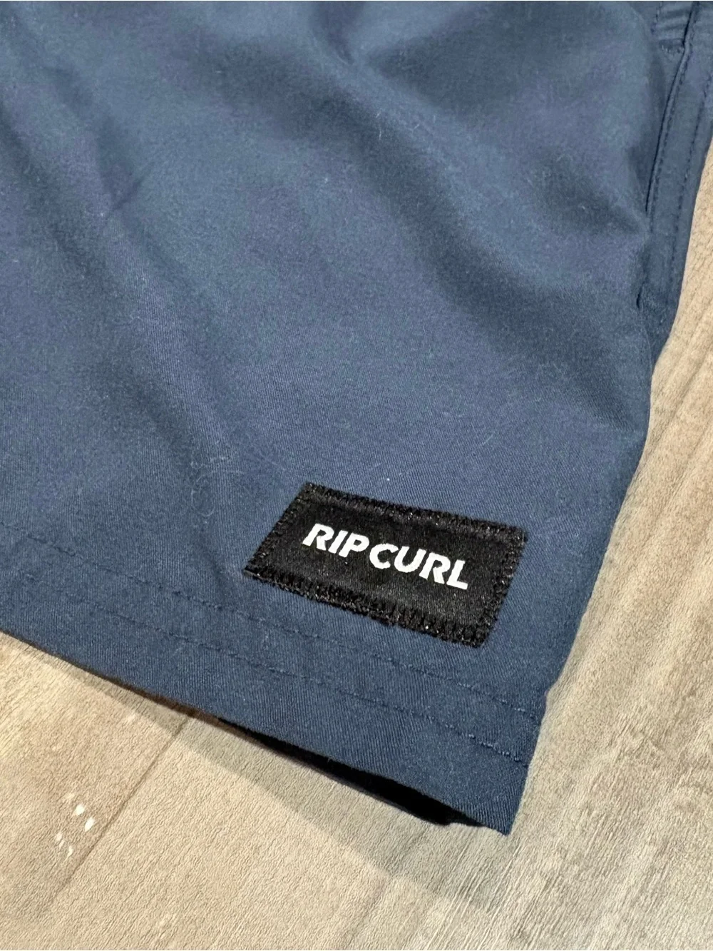 RipCurl Offset Daily Volley Board-shorts 14/L Navy Blue Drawstring